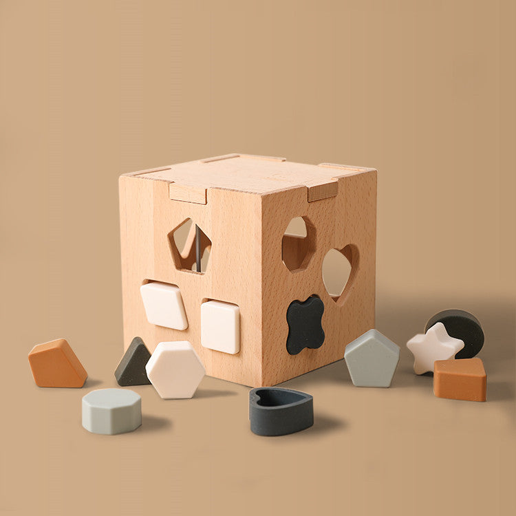 Wooden Building Blocks Set for Kids - Educational Toys